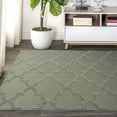 thumbnail image 6 of Garland Rug Quatro Polypropylene Sage Indoor Area Rug, 5' x 7', 6 of 7