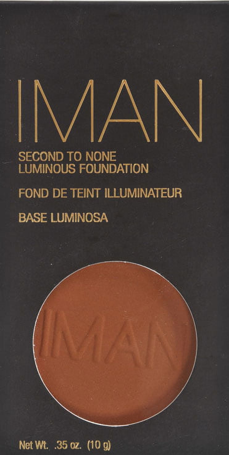IMAN Cosmetics Second to None Luminous Foundation, Deep Skin, Earth 5