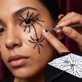 thumbnail image 4 of Halloween Face Black Rhinestone Face Gems Self-Adhesive Body Jewels for Adults and Gothic Decoration for Halloween Party Events, 4 of 4