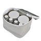 thumbnail image 4 of Seasoning Pot Set, Beautiful Anti-channeling Zipper Design Seasoning Jar Set Portable For Sugar For Salt For Pepper ANGGREK Otros, 4 of 8