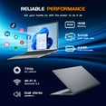 thumbnail image 5 of 16" Laptop Computer,Intel Core i5,16GB RAM 512GB SSD,Windows 11 Pro Notebook PC,MS Office 365,100% sRGB Color Gamut FHD Display,Dual Band Wi-Fi,Webcam, 5 of 9