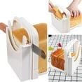 thumbnail image 6 of Shoreew Bread Slicer for Homemade Bread Foldable Bread Slicing Guide 3 Sizes Loaf Slicer Thin Bread Cutter Manual Bread Slicing Machine for Kitchen Bagels Cake, 6 of 6