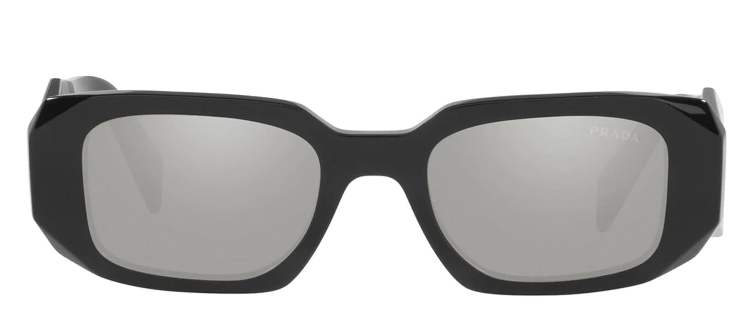 【よっちゃん】PRADA PR17WS 49mm サングラス Prada PR17WS 1AB5S049 Women's Sunglasses 49 mm Black / Dark