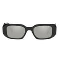 thumbnail image 2 of Prada Women's Rectangular Sunglasses, Black, One Size, 2 of 3