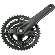 Samox AF29 Crankset - 175mm, 9-Speed, 48/36/26t, 104/Riveted BCD, JIS Square Taper Spindle Interface, Spindle Bolts Sold