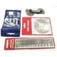 thumbnail image 2 of Assorts 4 Pieces Edge Finder Set, 51 Blades Thread Screw Pitch Gauge, & Wire Gauge Set Round & Rectangular, 2 of 5
