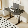 FunniHomi Height Adjustable Standing Desk with Cable Management and