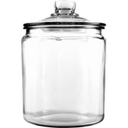 Anchor Hocking Glass 1/2 Gallon Glass Heritage Hill Jar with Lid, 2 Piece