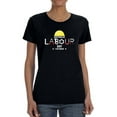 thumbnail image 1 of Labour Day Bolts And Hardhat Shaped T-Shirt Women -Image by Shutterstock, Female Large, 1 of 4