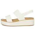 thumbnail image 4 of Sandalia Crocs Brooklyn Cuña Baja Mujer Tiza Tan 7M, 4 of 7