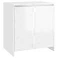 thumbnail image 3 of vidaXL 2 Piece Sideboard High Gloss White Engineered Wood, 3 of 5