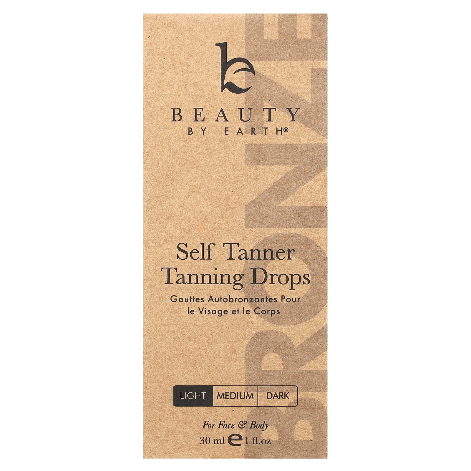 Beauty by Earth Self Tanner Drops for Face Tanner - Walmart.com