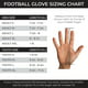 Battle Sports Youth Beware Of Dog Doom Football Receiver Gloves - Large ...
