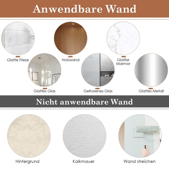 Yuarrent Soporte resistente para rizadores de pelo, montaje en pared, resistente al calor, seguro, ahorra espacio. Juegos de accesorios de baño