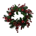 thumbnail image 4 of Anillo de vela navideño Macarena decoración del hogar corona de Navidad Estilo G, 4 of 8