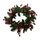 thumbnail image 4 of Anillo de vela de Navidad, corona de Navidad, decoración del hogar, adorno, corona de velas, decoración navideña para bodas en interiores Estilo G, 4 of 9
