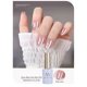 thumbnail image 2 of MIANEL 12ML 1-12 Uds cuentas de vidrio Gel de ojo de gato esmalte de uñas Flash blanco Spar Color desnudo esmalte de uñas magnético uñas blancas uñas de verano, 2 of 5