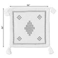 thumbnail image 7 of 16" Throw Pillow Cover with Southwest Tribal Pattern and Corner Tassels, 7 of 7