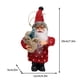 thumbnail image 3 of Muñeco de Papá Noel de tela de pie | Adorno navideño de mesa y decoración para el hogar en Acción de Gracias y Navidad, 3 of 3