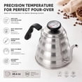 thumbnail image 6 of Gooseneck Kettle, 40oz 304 Stainless Steel Stovetop Kettle with Thermometer for Pour Over Coffee and Tea Brewing, 6 of 7