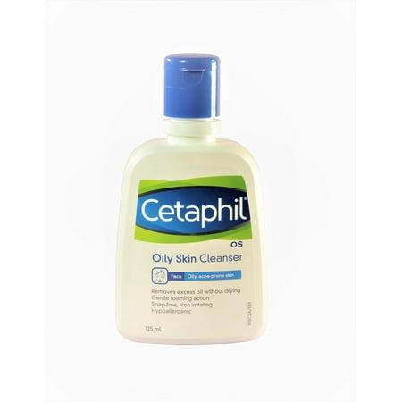 Cetaphil Oily Skin Cleanser, 125ml (Best Cleanser For Oily Skin In India)