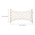 thumbnail image 2 of HORIALENCE 1Pack Cotton Handwoven Vegetable Hammock Kitchen Storage, 2 of 8