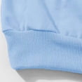 thumbnail image 6 of Wilak Girls Flower Print Hoodies Sweatshirts Casual Cute Pullover Long Sleeve Kids Fall Tops Blue 4T, 6 of 9