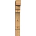 thumbnail image 2 of Ekena Millwork 3 1/2"W x 14"D x 26"H Olympic Block Smooth Bracket, Western Red Cedar, 2 of 4