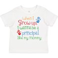 thumbnail image 3 of Inktastic Principal like Mommy Boys or Girls Toddler T-Shirt, 3 of 5