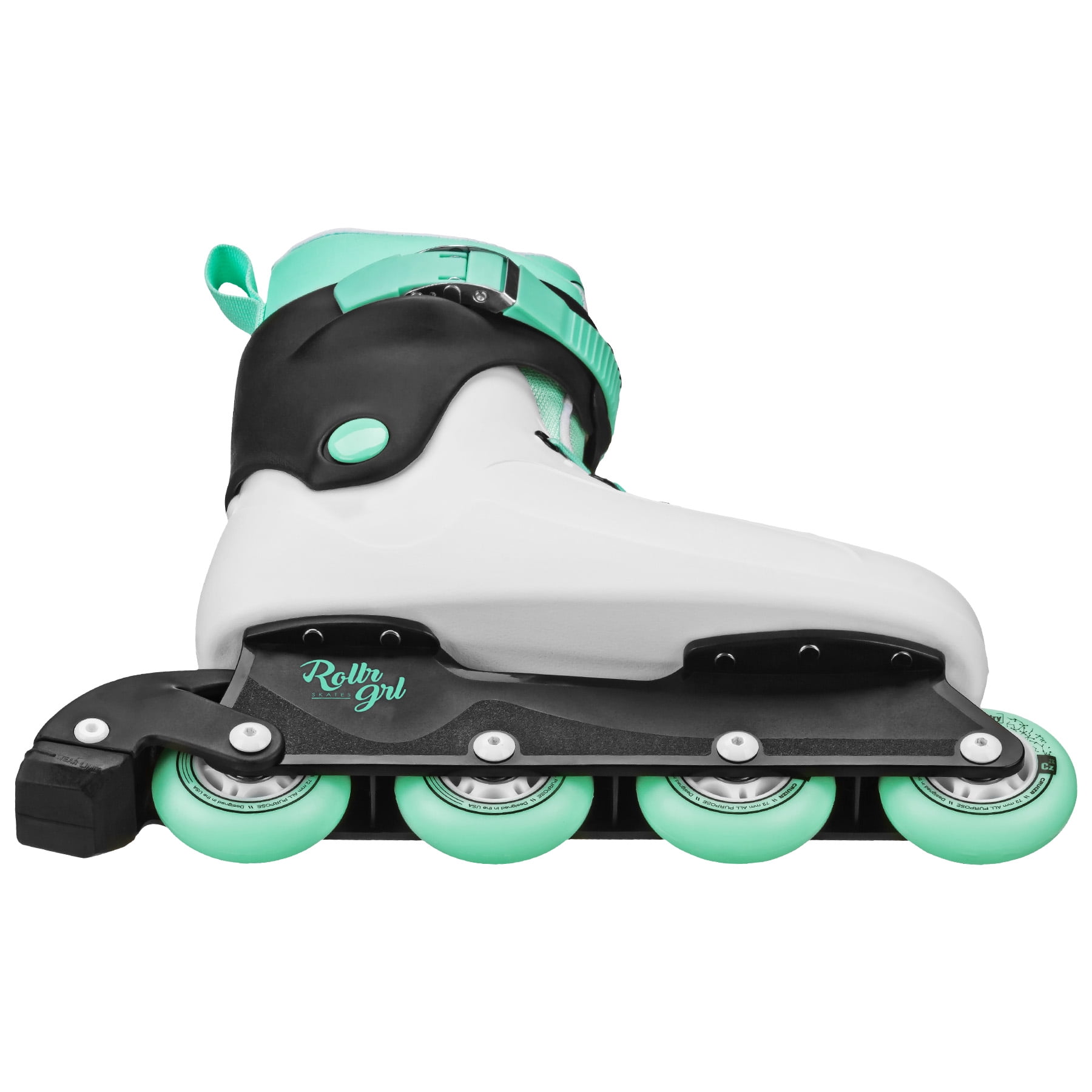 Pacer Rollr Grl Ocean Shore Inline Adult Skates Angelmint size M7/W8