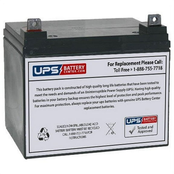 FirstPower LFP1235 12V 35Ah Sealed Lead Acid - AGM - VRLA Replacement Battery