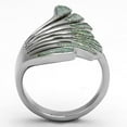 thumbnail image 3 of Luxe Jewelry Designs Women's Stainless Steel Feather Shaped Ring - Size 6, 3 of 4