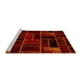 thumbnail image 2 of Ahgly Company Machine Washable Indoor Rectangle Abstract Yellow Modern Area Rugs, 2' x 3', 2 of 4