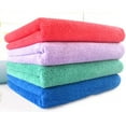 thumbnail image 4 of Microfiber Cleaning Cloth Solid Color Fast Drying Gym Towel Soft Absorbent Kitchen Towels Lint Free Streak Free Reusable Washcloths for House Kitchen Car Window, 4 of 7