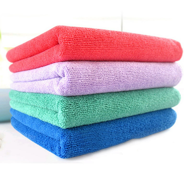 Kitchen Towels - Microfiber Waffle Weave Towels | 16 x 24 in. (6 Pack) |  Absorbent, No Lint, Thick, Reusable, Commercial, Soft, Hand, Tea, Glass,  Bar
