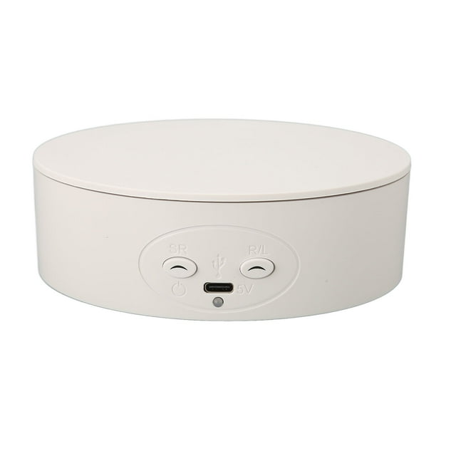 Support d'Affichage Rotatif Plateau Tournant Électrique 360 Degrés Charge Maximale 5kg Automatique