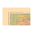 thumbnail image 4 of Historic Map - Spain 460 AD to 507 AD - Artero 1879 - Vintage Wall Art, 4 of 4