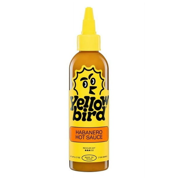 Yellowbird Habanero Hot Sauce, 6.7 oz(2 Packs)
