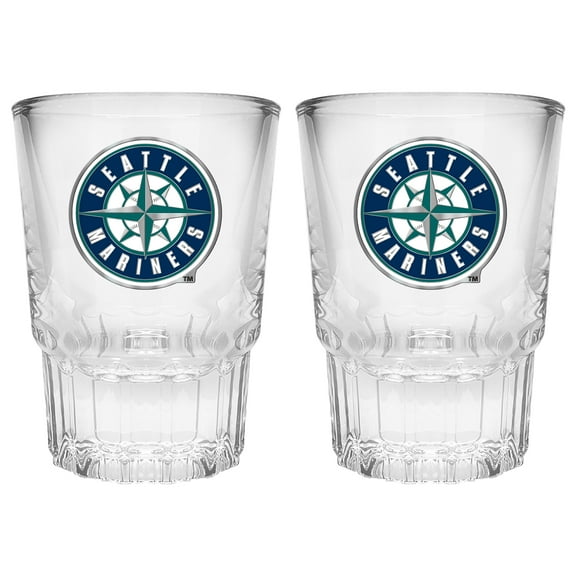 Seattle Mariners 2-Piece Prism Shot Glass Set