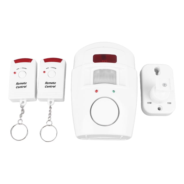 Alarma de seguridad antirrobo con sensor de control remoto dual para puertas y ventanas de hoteles y hogares