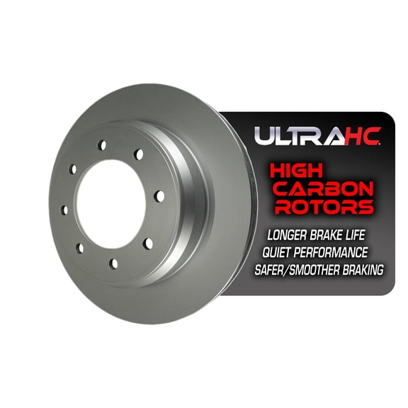 UltraHC Coated High Carbon Brake Rotor, Rear UR003556, Nissan NV2500 2021-2012