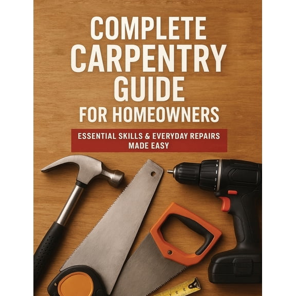 The Complete Guide to Carpentry for Homeowners: Basic Carpentry Skills & Everyday Home Repairs, (Paperback)