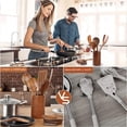 thumbnail image 4 of Juego De Utensilios De Madera Teca Para Cocinar. 9 Piezas Genérico MADERA TECA, 4 of 4