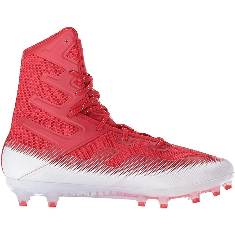 Under armour highlights red and white top
