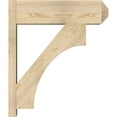 thumbnail image 3 of Ekena Millwork 8"W x 26"D x 30"H Westlake Rough Sawn Craftsman Outlooker, Douglas Fir, 3 of 4