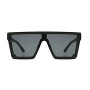 Foster Grant Women's Shield Fashion Sunglasses Black