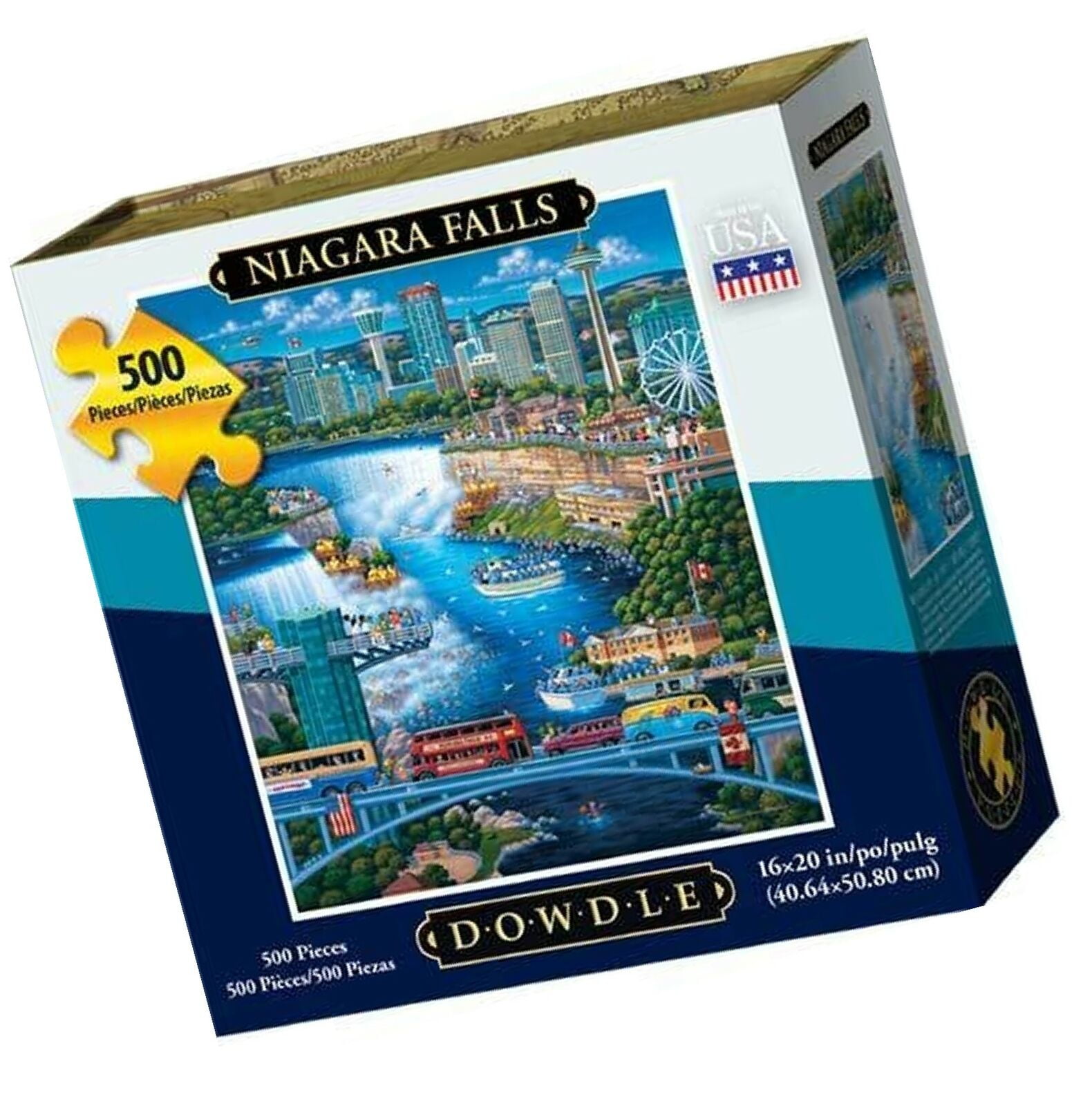 Niagara Falls 500pc 16x20 Jigsaw Puzzle by Eric Dowdle