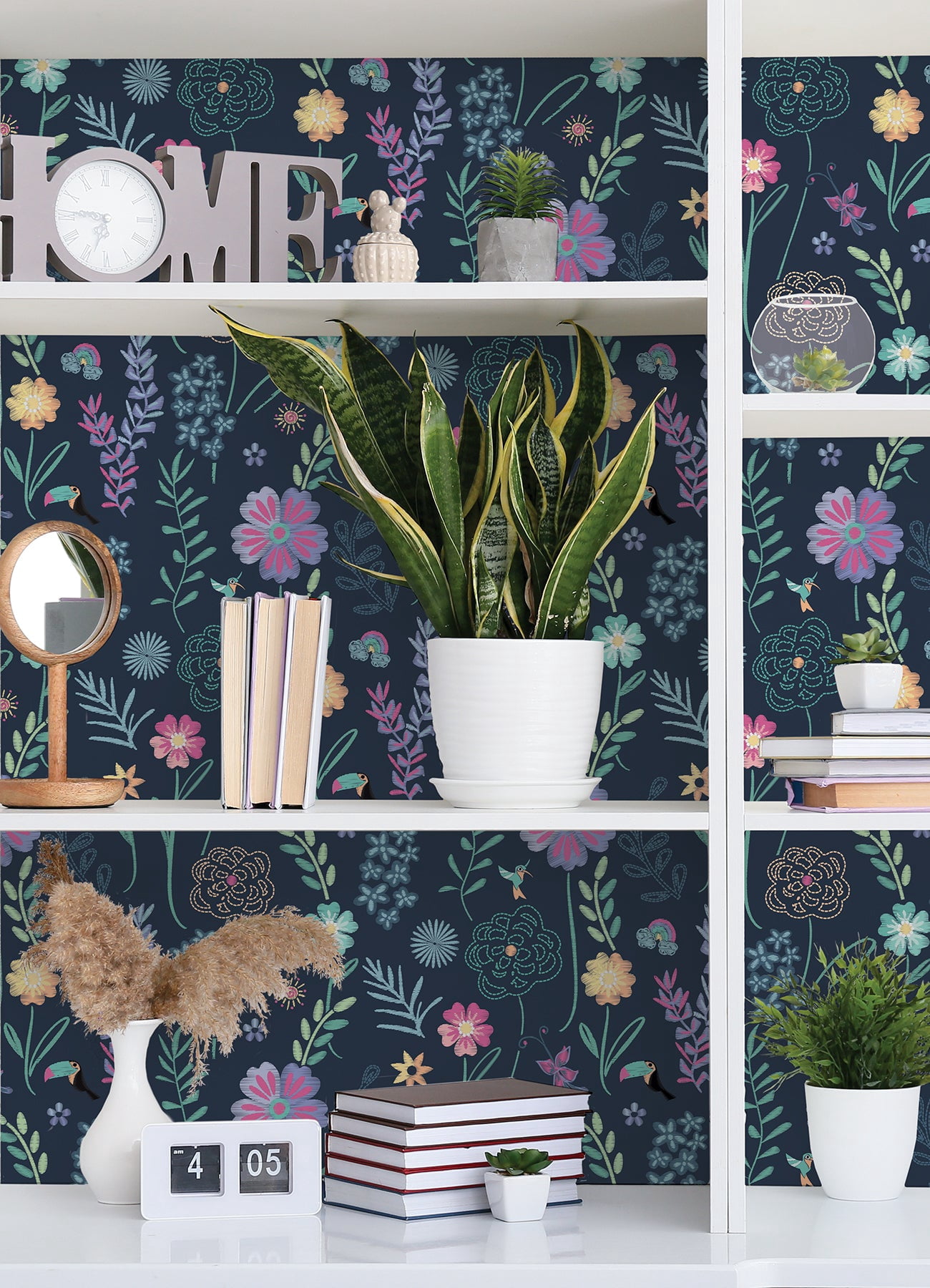 Disney Encanto Embroidery Floral Peel & Stick Wallpaper