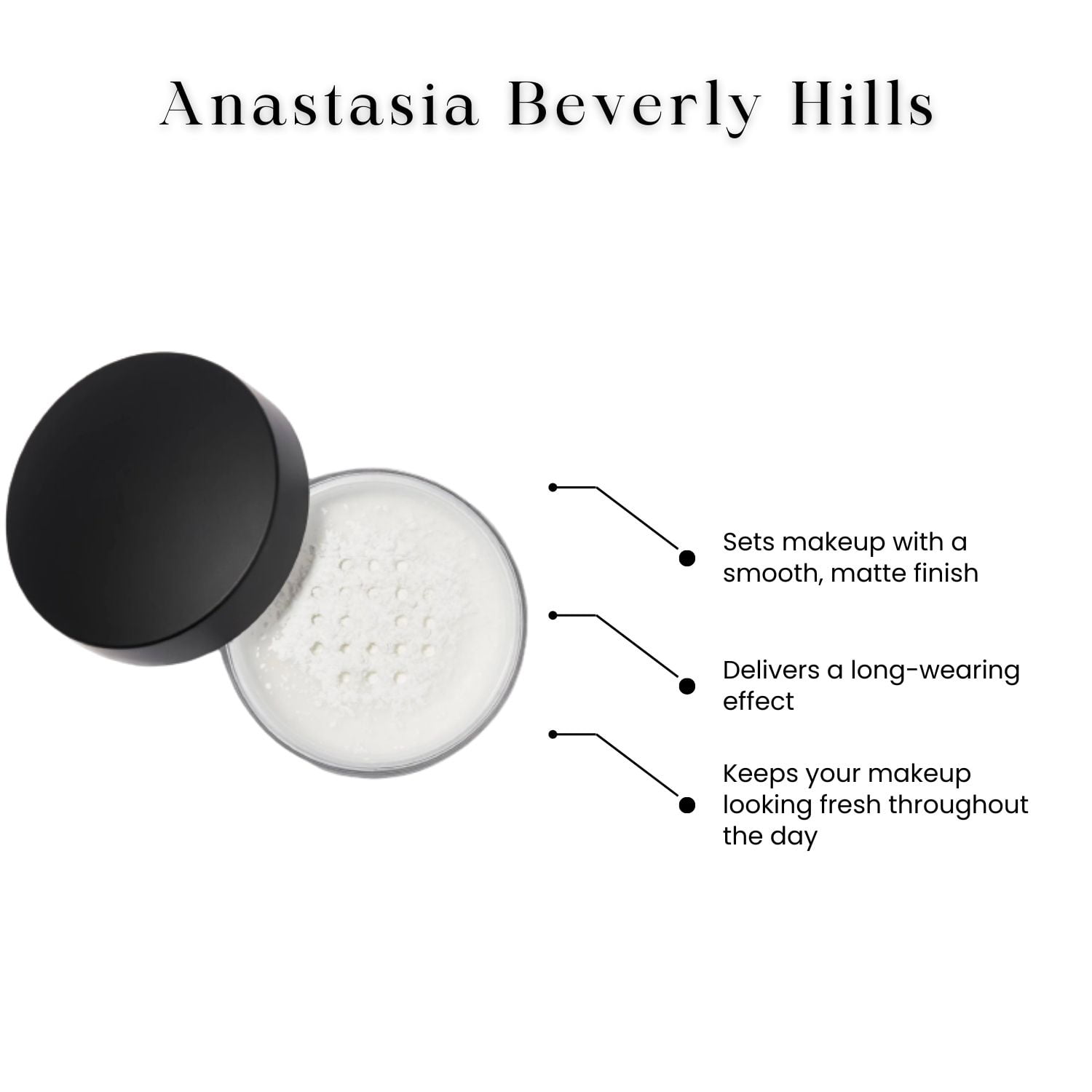 Loose Setting Powder - Vanilla by Anastasia Beverly Hills for Women - 0.9  oz Powder