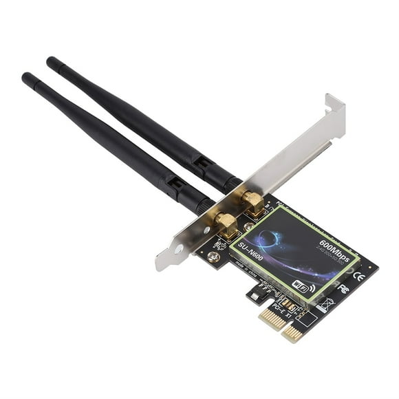 Tarjeta de red inalámbrica de alta velocidad Bling Bling SU N600 PCI-E para computadora de escritorio